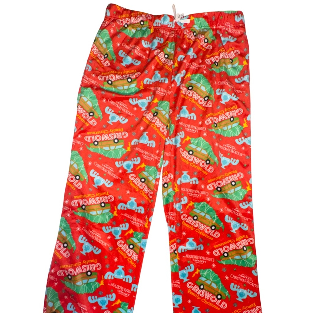 National Lampoon's Christmas Vacation themed lounge pants large funny unisex - Picture 2 of 9